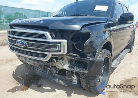 2018 Ford F-150 Limited from USA, damaged, VIN 1FTEW1EG8JFA73776